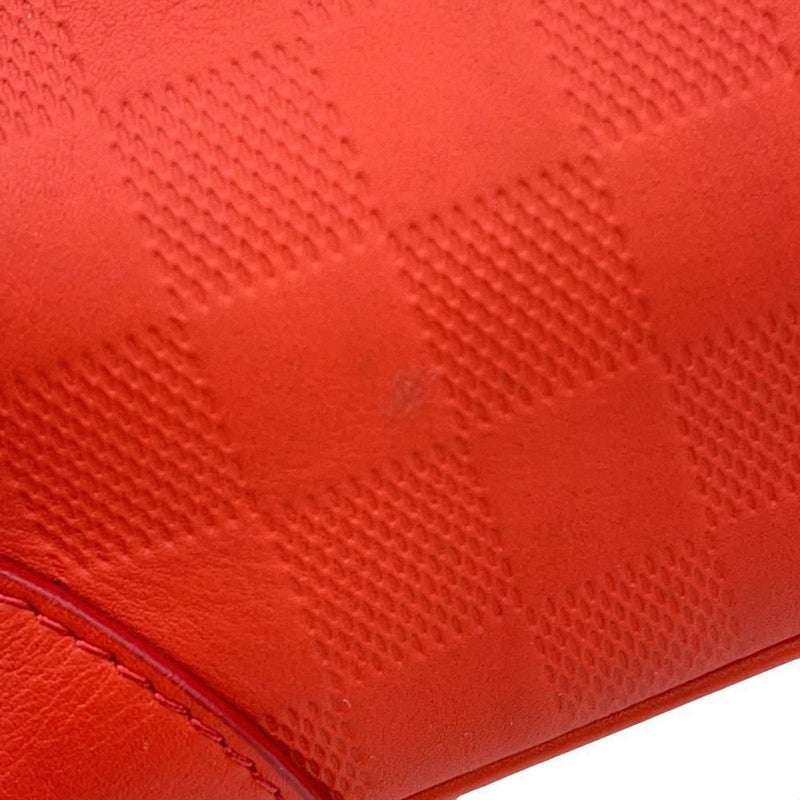 ルイヴィトン ビジネスバッグ ダミエ・アンフィニ ポルトドキュマン・ヴォワヤージュ PDV N41143 LOUIS VUITTON レッド