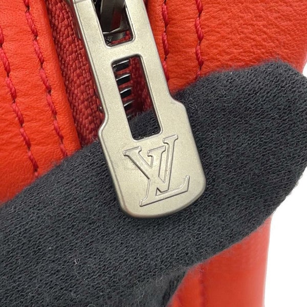 ルイヴィトン ビジネスバッグ ダミエ・アンフィニ ポルトドキュマン・ヴォワヤージュ PDV N41143 LOUIS VUITTON レッド