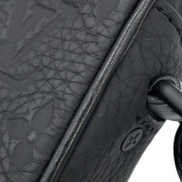 ルイヴィトン セカンドバッグ モノグラム・トリヨン ポシェット・ヴォルガ M55703 LOUIS VUITTON 黒 ブラック