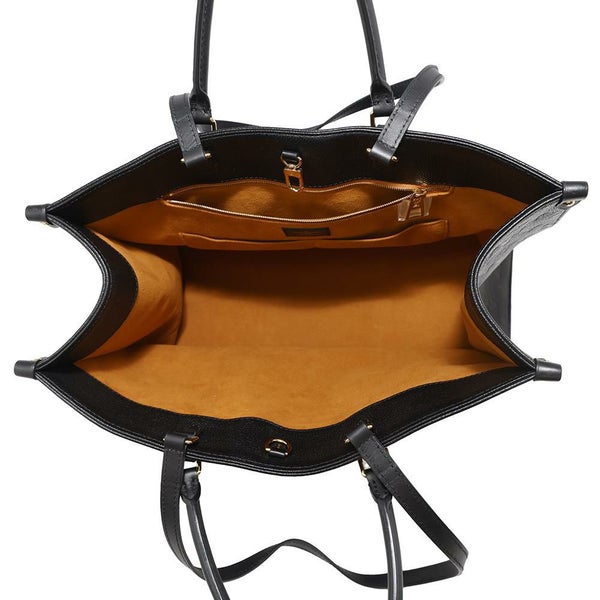 ルイヴィトン トートバッグ モノグラム・アンプラント オンザゴーGM M44925 LOUIS VUITTON 2wayショルダー 黒 ブラック