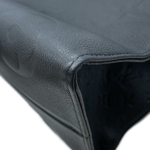 ルイヴィトン トートバッグ モノグラム・アンプラント オンザゴーGM M44925 LOUIS VUITTON 2wayショルダー 黒 ブラック