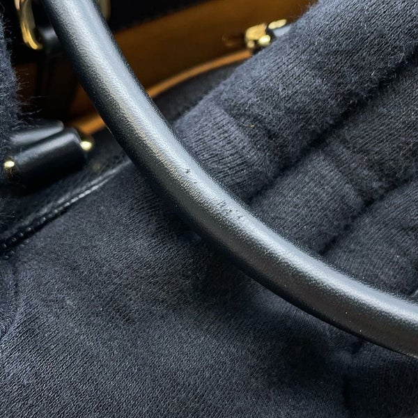 ルイヴィトン トートバッグ モノグラム・アンプラント オンザゴーGM M44925 LOUIS VUITTON 2wayショルダー 黒 ブラック