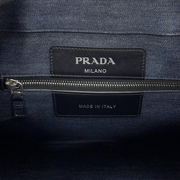 プラダ トートバッグ キャンバス ロゴ 1BG356 PRADA バッグ ショルダーバッグ