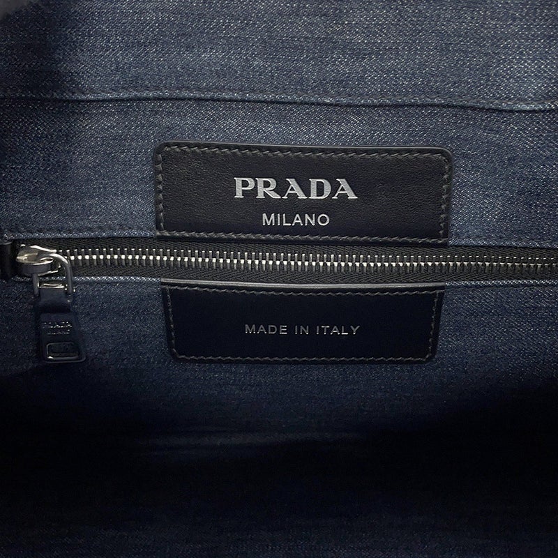 プラダ トートバッグ キャンバス ロゴ 1BG356 PRADA バッグ ショルダーバッグ