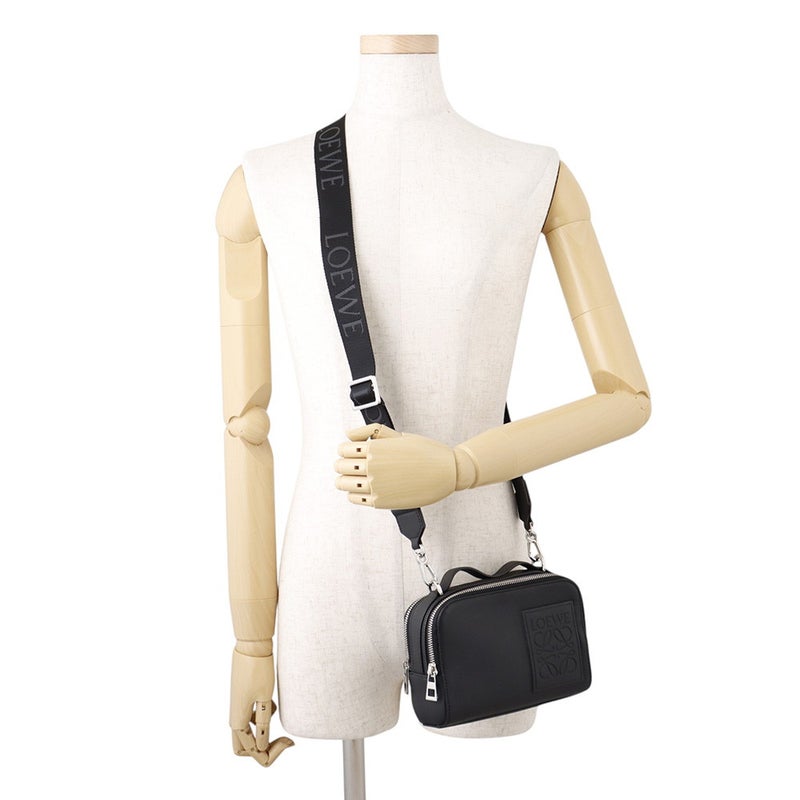 ロエベ ショルダーバッグ カメラバッグ ミニ レザー C565R41X04 LOEWE クロスボディバッグ 黒