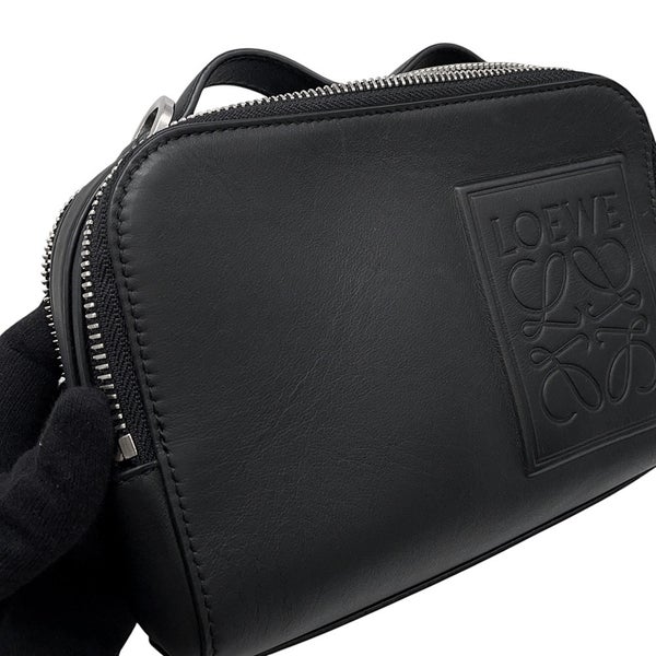 ロエベ ショルダーバッグ カメラバッグ ミニ レザー C565R41X04 LOEWE クロスボディバッグ 黒