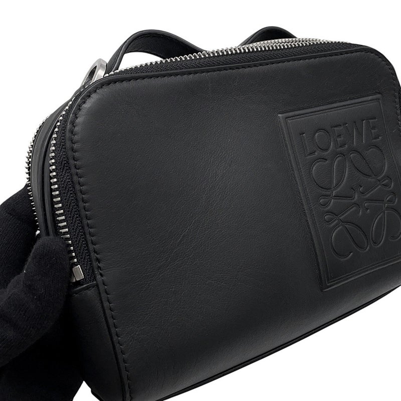 ロエベ ショルダーバッグ カメラバッグ ミニ レザー C565R41X04 LOEWE クロスボディバッグ 黒