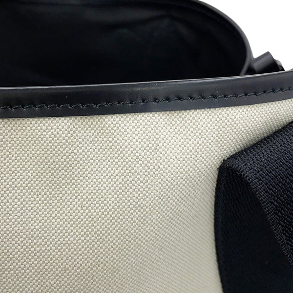 バレンシアガ トートバッグ ネイビー カバス M ポーチ付き 581292 BALENCIAGA 白 黒