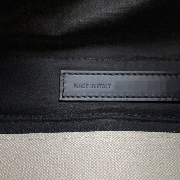 バレンシアガ トートバッグ ネイビー カバス M ポーチ付き 581292 BALENCIAGA 白 黒