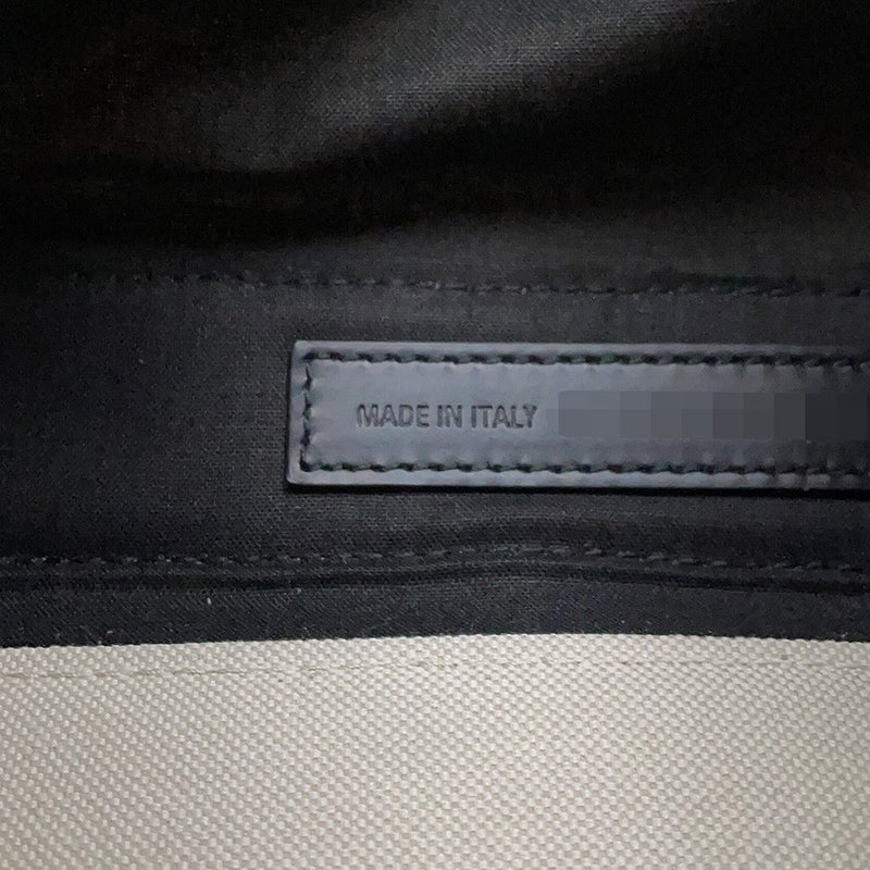 バレンシアガ トートバッグ ネイビー カバス M ポーチ付き 581292 BALENCIAGA 白 黒