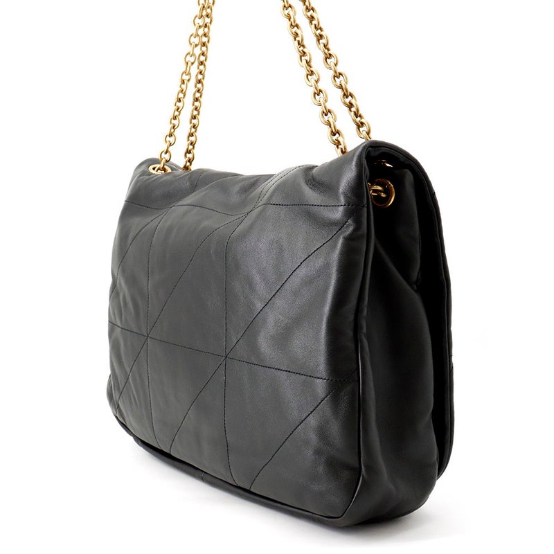 サンローランパリ チェーンショルダーバッグ ジェイミー4.3 ラージ ラムスキン 742431 SAINT LAURENT PARIS 2way 黒