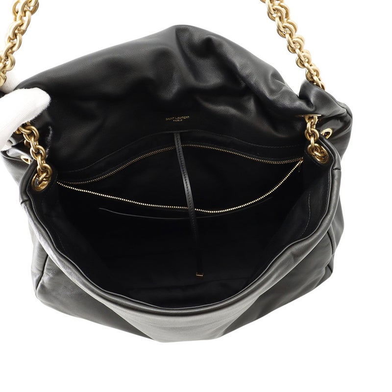 サンローランパリ チェーンショルダーバッグ ジェイミー4.3 ラージ ラムスキン 742431 SAINT LAURENT PARIS 2way 黒