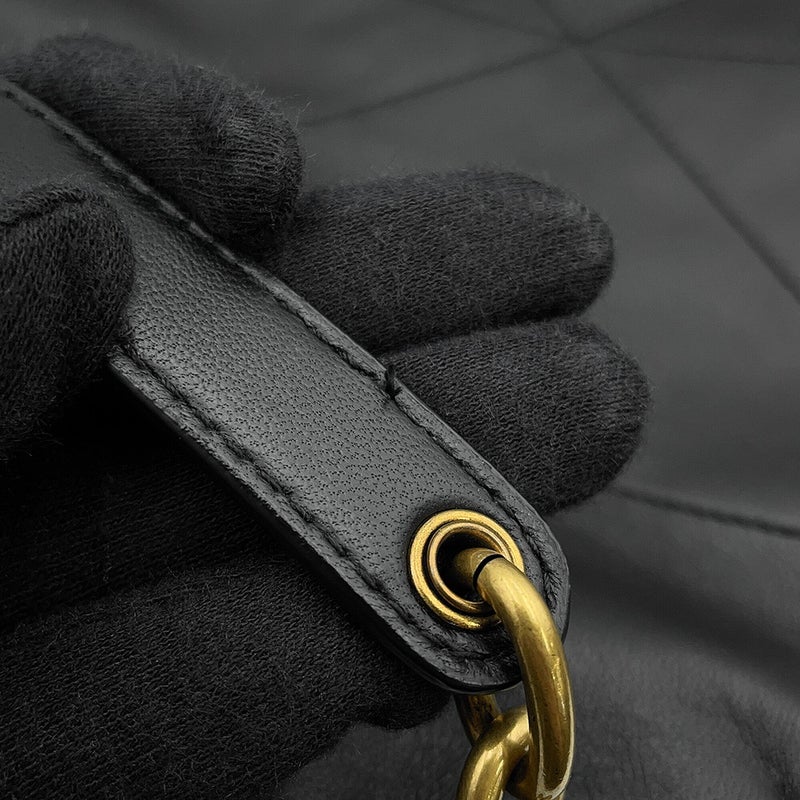 サンローランパリ チェーンショルダーバッグ ジェイミー4.3 ラージ ラムスキン 742431 SAINT LAURENT PARIS 2way 黒