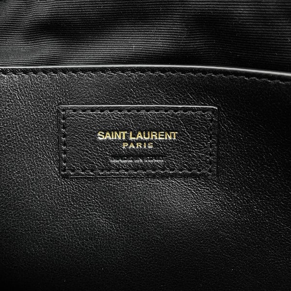 サンローランパリ チェーンショルダーバッグ ジェイミー4.3 ラージ ラムスキン 742431 SAINT LAURENT PARIS 2way 黒