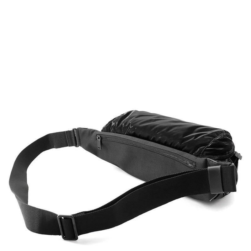 サンローランパリ エンブロイダリー ボディバッグ ロゴ シルクテックキャンバス 758258 SAINT LAURENT PARIS バッグ 黒