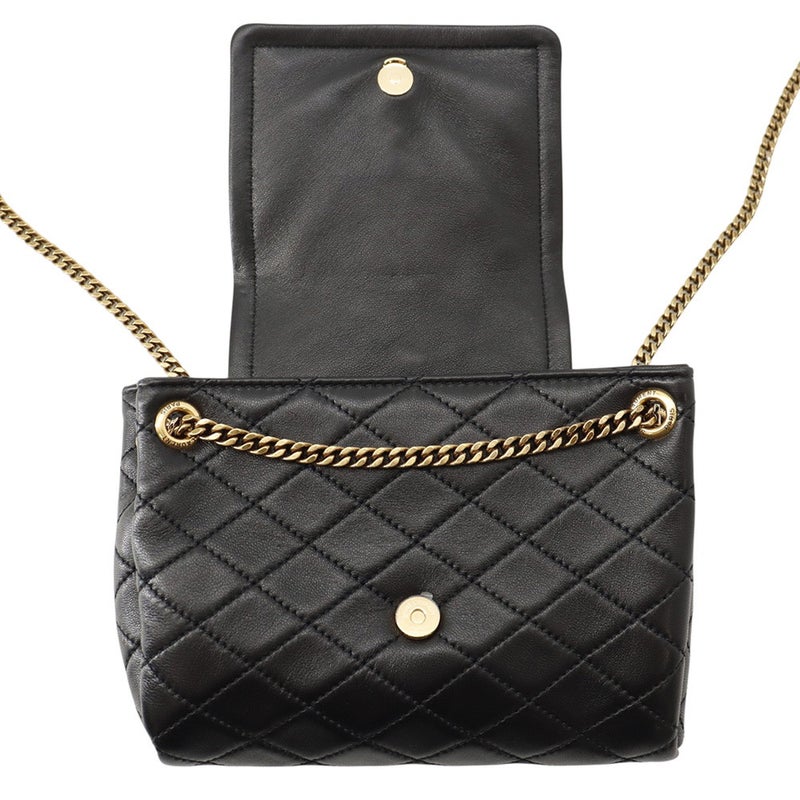 サンローランパリ チェーンショルダーバッグ ミニ ノリータ キルティング YSL 672738 SAINT LAURENT PARIS バッグ 黒