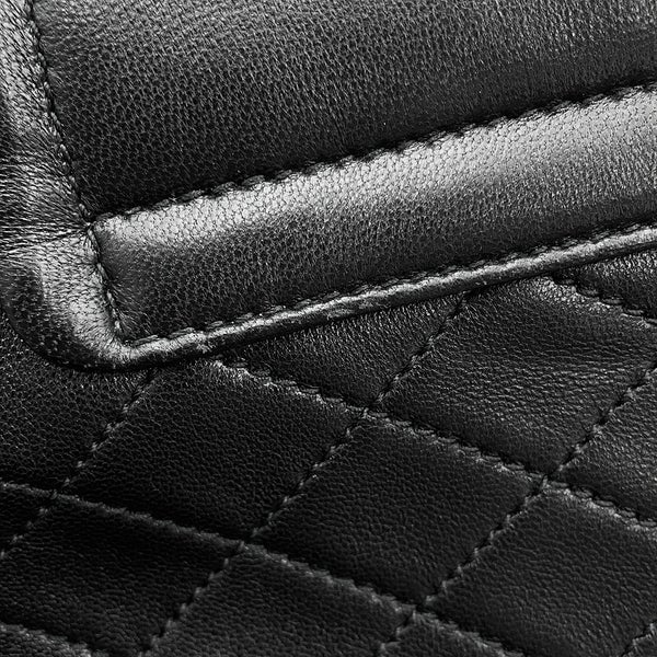 サンローランパリ チェーンショルダーバッグ ミニ ノリータ キルティング YSL 672738 SAINT LAURENT PARIS バッグ 黒