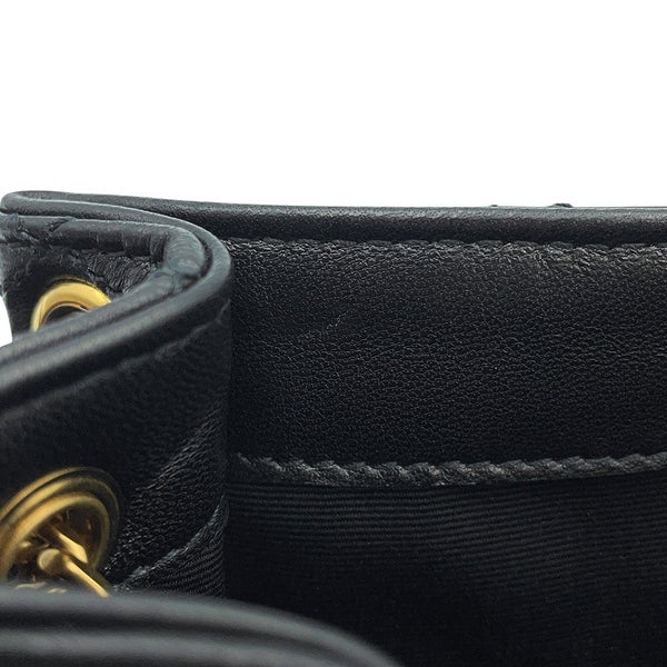 サンローランパリ チェーンショルダーバッグ ミニ ノリータ キルティング YSL 672738 SAINT LAURENT PARIS バッグ 黒