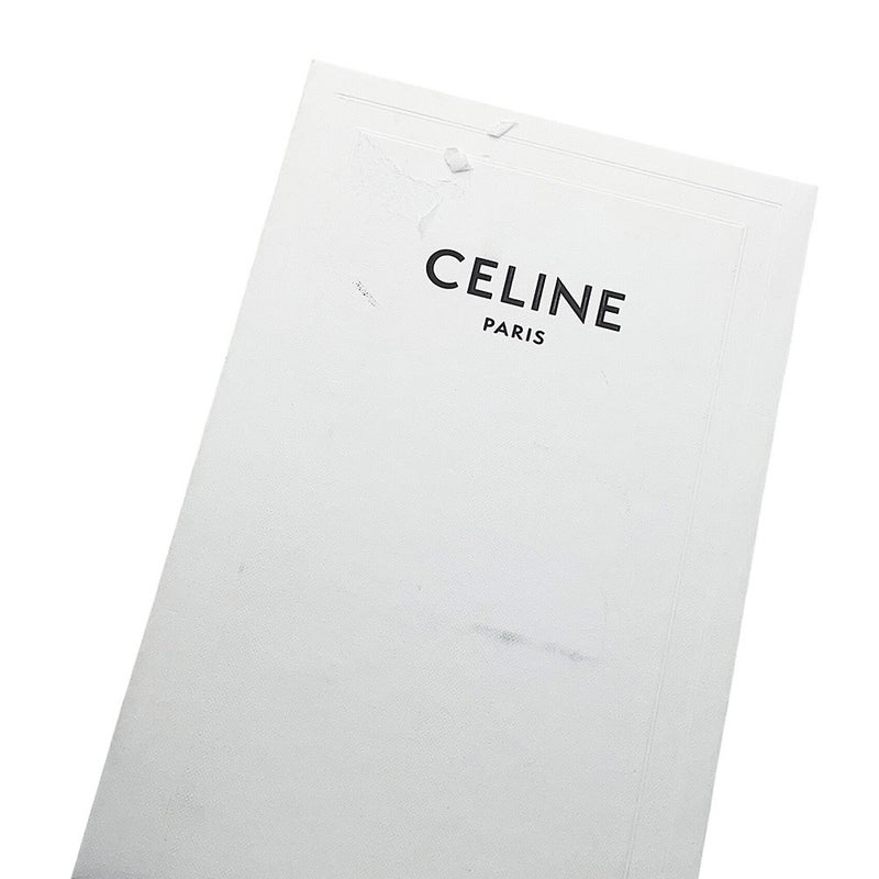 セリーヌ ショルダーバッグ トリオンフ ホリゾンタル PVC レザー 10L272 CELINE 黒