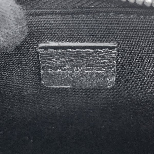 セリーヌ ショルダーバッグ トリオンフ ホリゾンタル PVC レザー 10L272 CELINE 黒