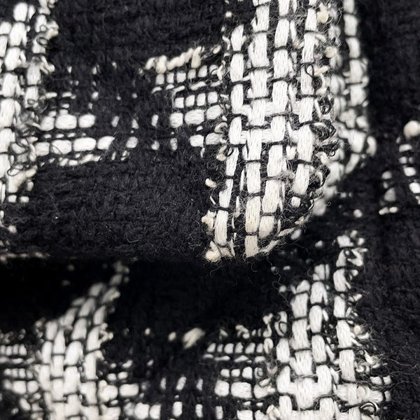 シャネル チェーンショルダーバッグ CHANEL19 フラップバッグ ココマーク  ツイード AS1160 CHANEL バッグ 黒 白