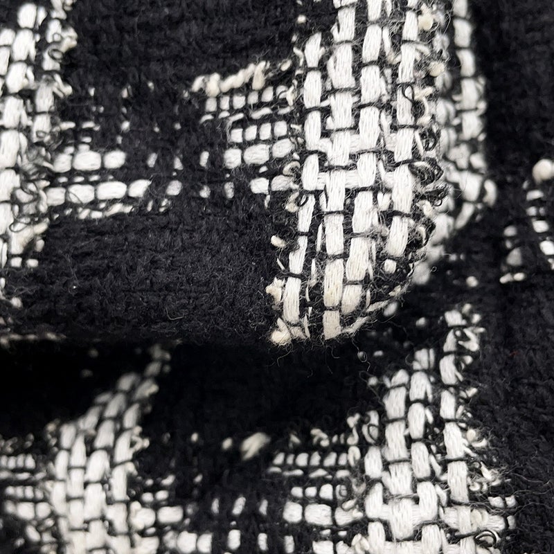 シャネル チェーンショルダーバッグ CHANEL19 フラップバッグ ココマーク  ツイード AS1160 CHANEL バッグ 黒 白