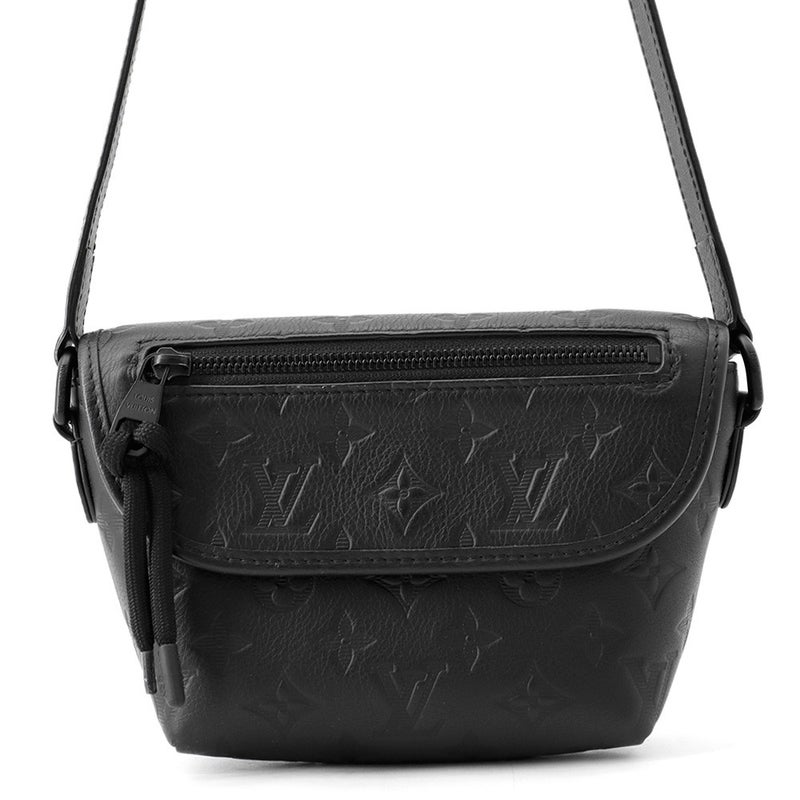 ルイヴィトン ショルダーバッグ モノグラム・シャドウ パルス・ウェアラブル ウォレット M12636 LOUIS VUITTON 黒 ブラック