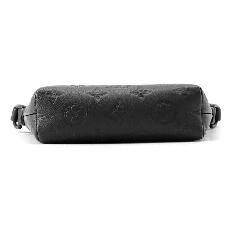 ルイヴィトン ショルダーバッグ モノグラム・シャドウ パルス・ウェアラブル ウォレット M12636 LOUIS VUITTON 黒 ブラック