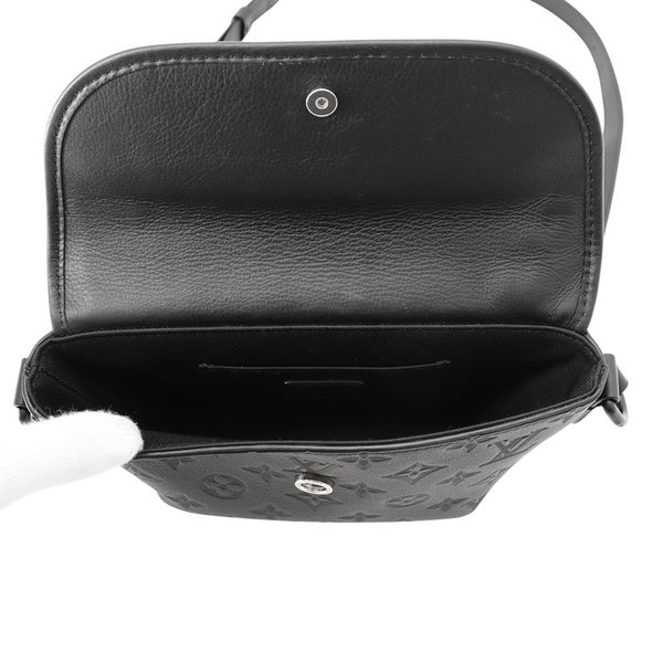 ルイヴィトン ショルダーバッグ モノグラム・シャドウ パルス・ウェアラブル ウォレット M12636 LOUIS VUITTON 黒 ブラック