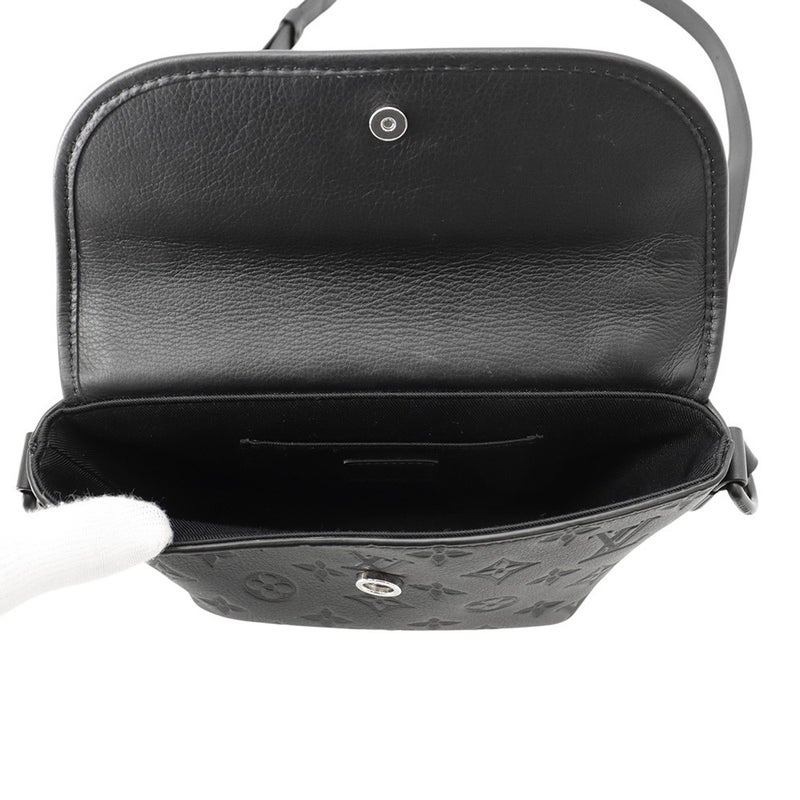 ルイヴィトン ショルダーバッグ モノグラム・シャドウ パルス・ウェアラブル ウォレット M12636 LOUIS VUITTON 黒 ブラック