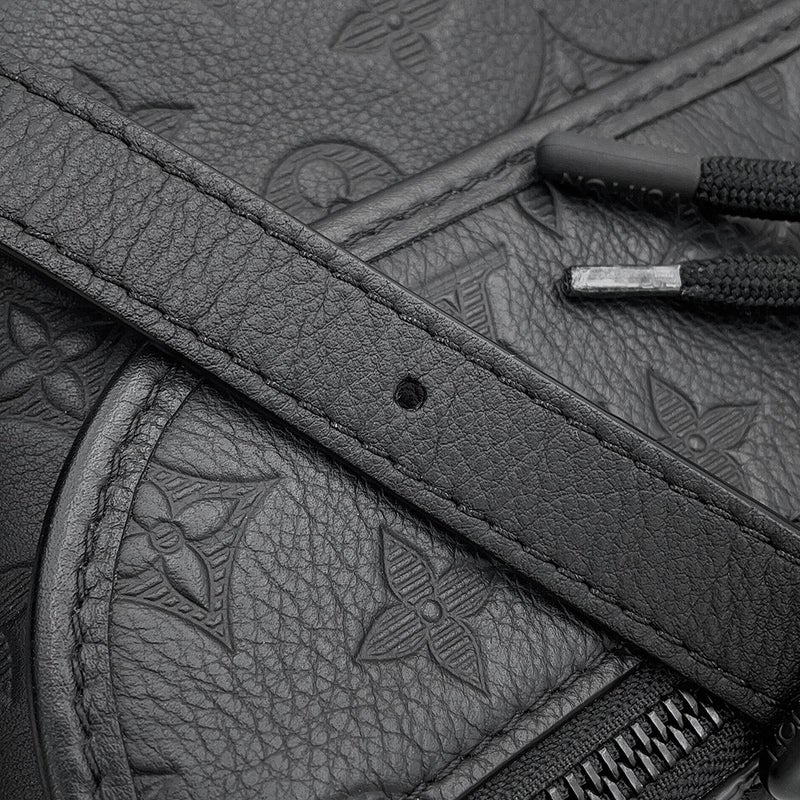 ルイヴィトン ショルダーバッグ モノグラム・シャドウ パルス・ウェアラブル ウォレット M12636 LOUIS VUITTON 黒 ブラック