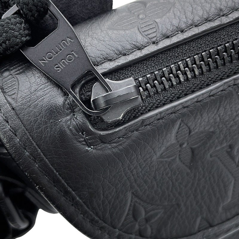 ルイヴィトン ショルダーバッグ モノグラム・シャドウ パルス・ウェアラブル ウォレット M12636 LOUIS VUITTON 黒 ブラック