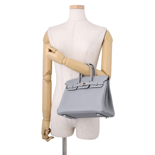 エルメス バーキン25 グリパンタン/シルバー金具 トゴ G刻印 HERMES Birkin ハンドバッグ