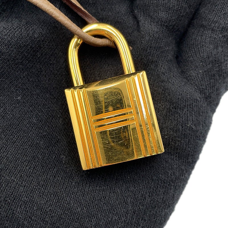 エルメス ハンドバッグ ケリー25 内縫い エトゥープ/ゴールド金具 トゴ Z刻印 HERMES Kelly 2wayバッグ