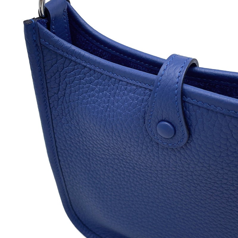 エルメス ショルダーバッグ エブリンTPM 111cm アマゾン ブルータイ/シルバー金具 トリヨンクレマンス G刻印