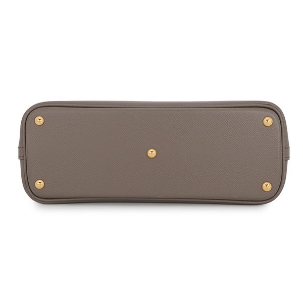 エルメス ハンドバッグ ボリード27 エタン/ゴールド金具 エプソン D刻印 HERMES Bolide 2wayショルダーバッグ