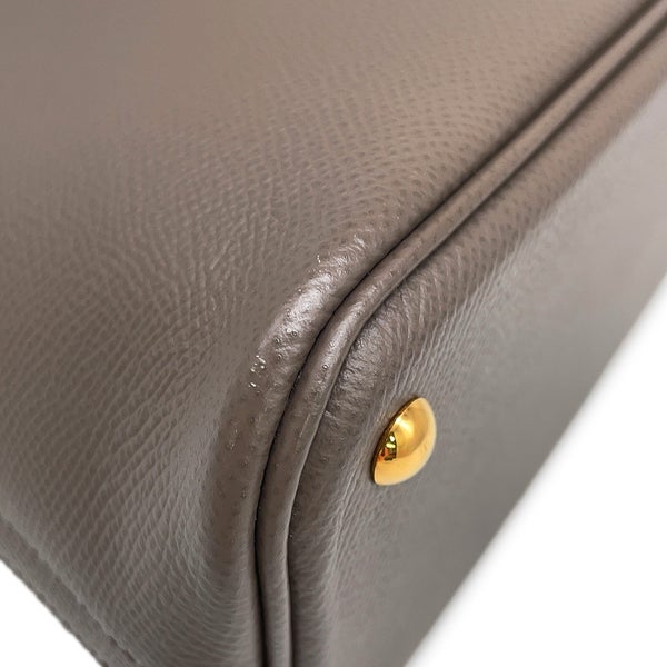 エルメス ハンドバッグ ボリード27 エタン/ゴールド金具 エプソン D刻印 HERMES Bolide 2wayショルダーバッグ