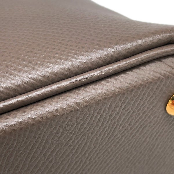 エルメス ハンドバッグ ボリード27 エタン/ゴールド金具 エプソン D刻印 HERMES Bolide 2wayショルダーバッグ