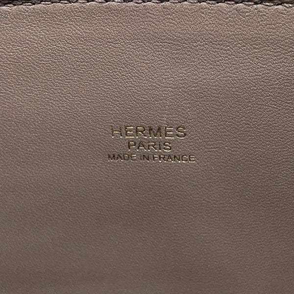 エルメス ハンドバッグ ボリード27 エタン/ゴールド金具 エプソン D刻印 HERMES Bolide 2wayショルダーバッグ