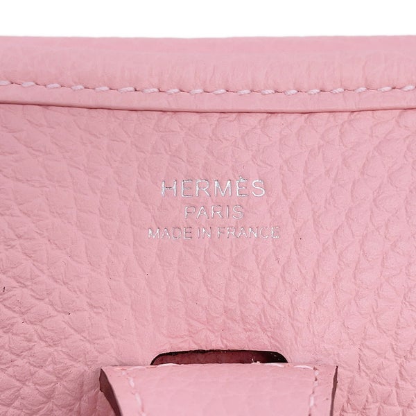 エルメス ショルダーバッグ エブリン3 23 ローズサクラ/シルバー金具 トリヨンクレマンス K刻印 HERMES