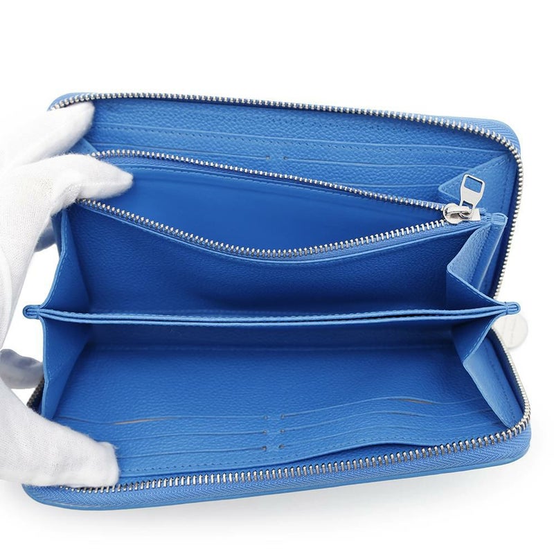 ルイヴィトン 長財布 モノグラム・アンプラント インフィニティ ドット LV × YK ジッピー・ウォレット M81954 草間彌生