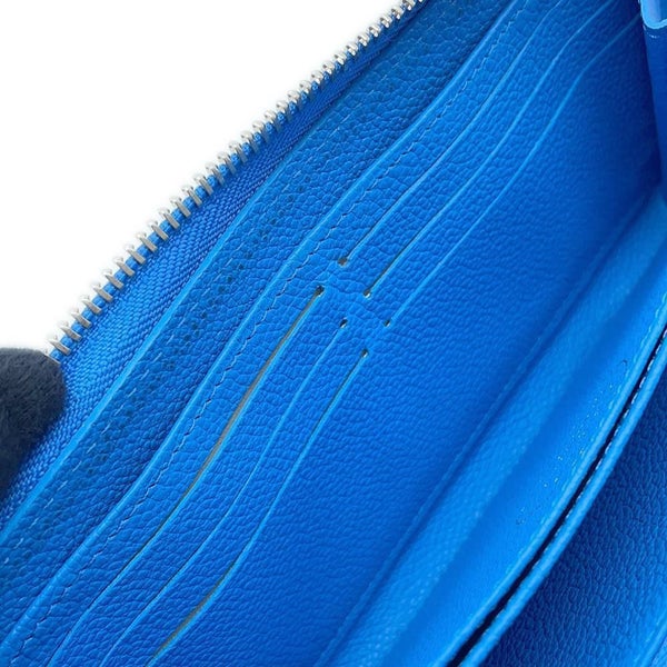 ルイヴィトン 長財布 モノグラム・アンプラント インフィニティ ドット LV × YK ジッピー・ウォレット M81954 草間彌生