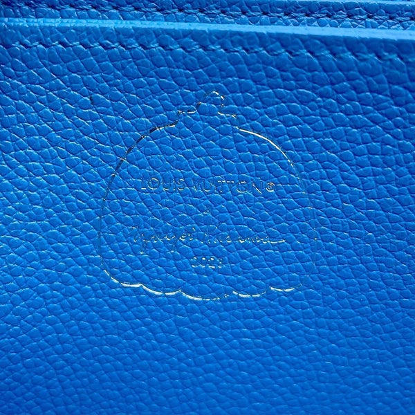 ルイヴィトン 長財布 モノグラム・アンプラント インフィニティ ドット LV × YK ジッピー・ウォレット M81954 草間彌生