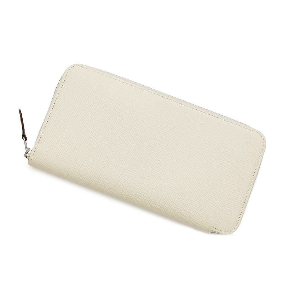 エルメス 長財布 アザップロング シルクイン ナタ/シルバー金具