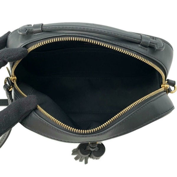 ルイヴィトン ショルダーバッグ モノグラム サントンジュ M43555 LOUIS VUITTON タッセル ブラック 黒