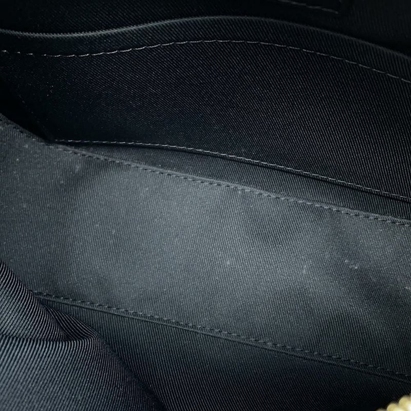 ルイヴィトン ショルダーバッグ モノグラム サントンジュ M43555 LOUIS VUITTON タッセル ブラック 黒