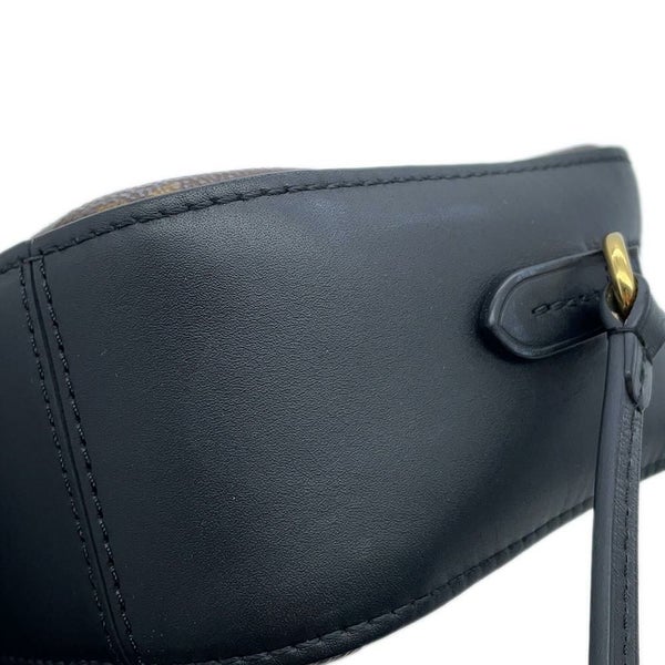 ルイヴィトン ショルダーバッグ モノグラム サントンジュ M43555 LOUIS VUITTON タッセル ブラック 黒