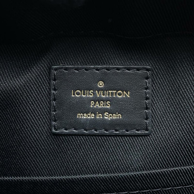 ルイヴィトン ショルダーバッグ モノグラム サントンジュ M43555 LOUIS VUITTON タッセル ブラック 黒