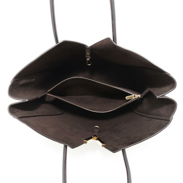 ルイヴィトン トートバッグ モノグラム カーフレザー キモノMM M40460 LOUIS VUITTON 黒 ブラック