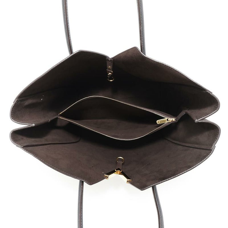 ルイヴィトン トートバッグ モノグラム カーフレザー キモノMM M40460 LOUIS VUITTON 黒 ブラック